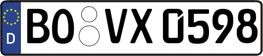 BO-VX0598