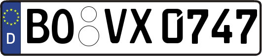 BO-VX0747