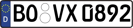 BO-VX0892