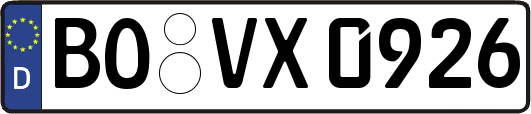 BO-VX0926