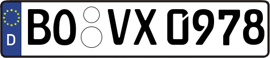 BO-VX0978