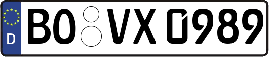 BO-VX0989