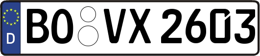 BO-VX2603