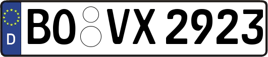 BO-VX2923