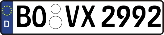 BO-VX2992