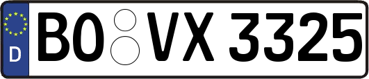 BO-VX3325