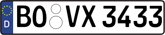 BO-VX3433