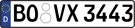 BO-VX3443