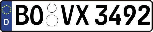 BO-VX3492