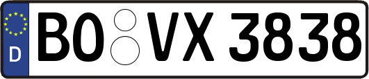 BO-VX3838