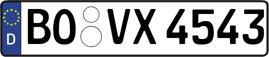 BO-VX4543