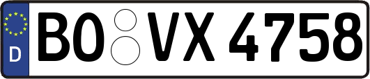 BO-VX4758