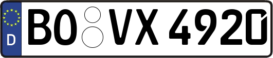BO-VX4920