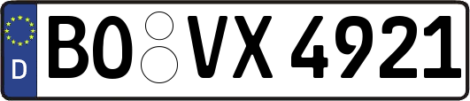 BO-VX4921