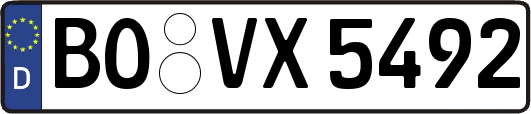 BO-VX5492