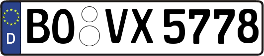 BO-VX5778