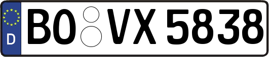 BO-VX5838