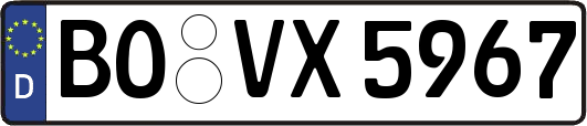 BO-VX5967
