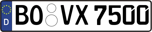 BO-VX7500