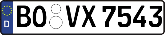 BO-VX7543