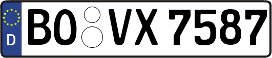 BO-VX7587