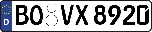 BO-VX8920