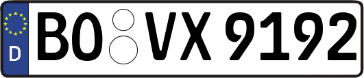 BO-VX9192