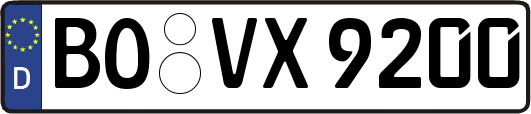 BO-VX9200