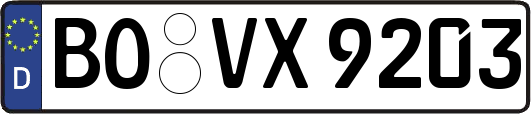 BO-VX9203