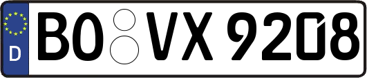 BO-VX9208