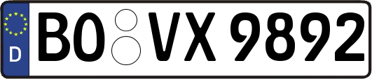 BO-VX9892