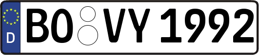 BO-VY1992