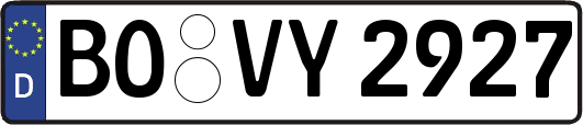 BO-VY2927