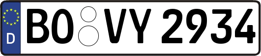 BO-VY2934