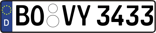 BO-VY3433