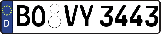 BO-VY3443