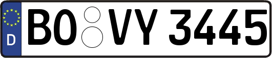 BO-VY3445