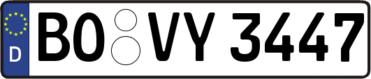 BO-VY3447