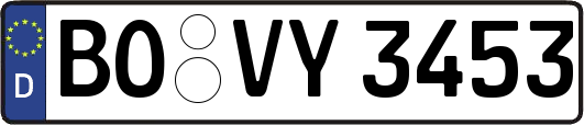 BO-VY3453