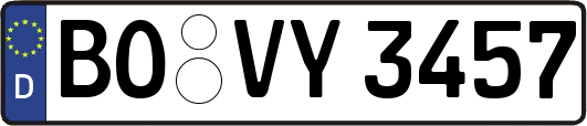 BO-VY3457