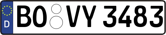 BO-VY3483