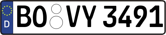 BO-VY3491
