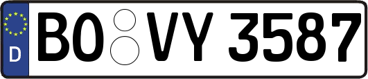 BO-VY3587
