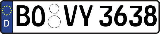 BO-VY3638
