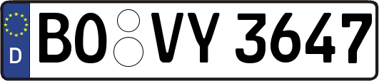BO-VY3647