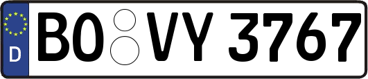 BO-VY3767