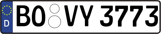 BO-VY3773