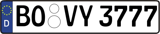 BO-VY3777