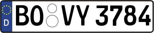 BO-VY3784