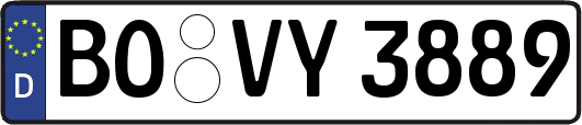 BO-VY3889